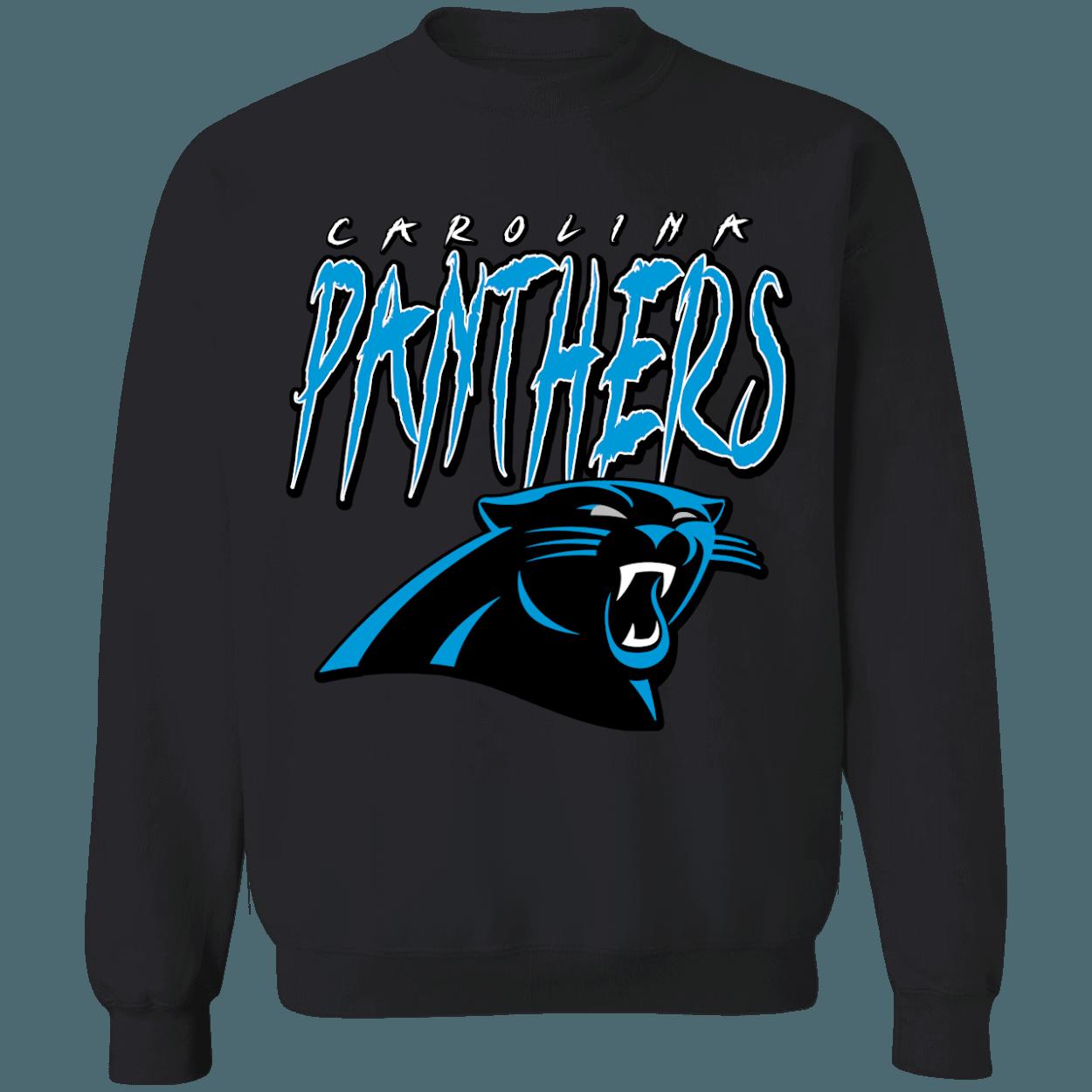 Carolina Panthers Vintage 90's NFL American Football Lover Sweatshirt Hoodie - Image 3