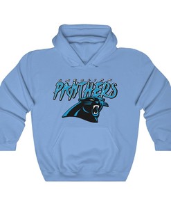 Carolina Panthers Vintage 90's NFL Hoodie Sweatshirt Sport Shirt