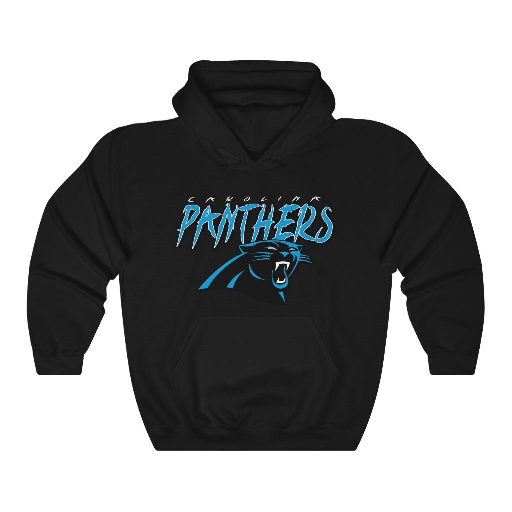 Carolina Panthers Vintage 90's NFL Hoodie Sweatshirt Sport Shirt - Image 3