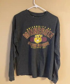 Champion Minnesota Gophers Long Sleeve, Football Fan Shirt