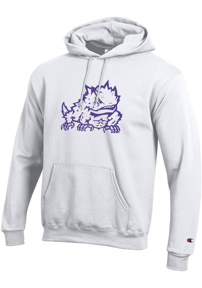 Champion Tcu Horned Frogs Mens Big Tcu Shirt Sweatshirt Hoodie, Vintage Ncaa Fans, Tcu Student Gifts - Image 2