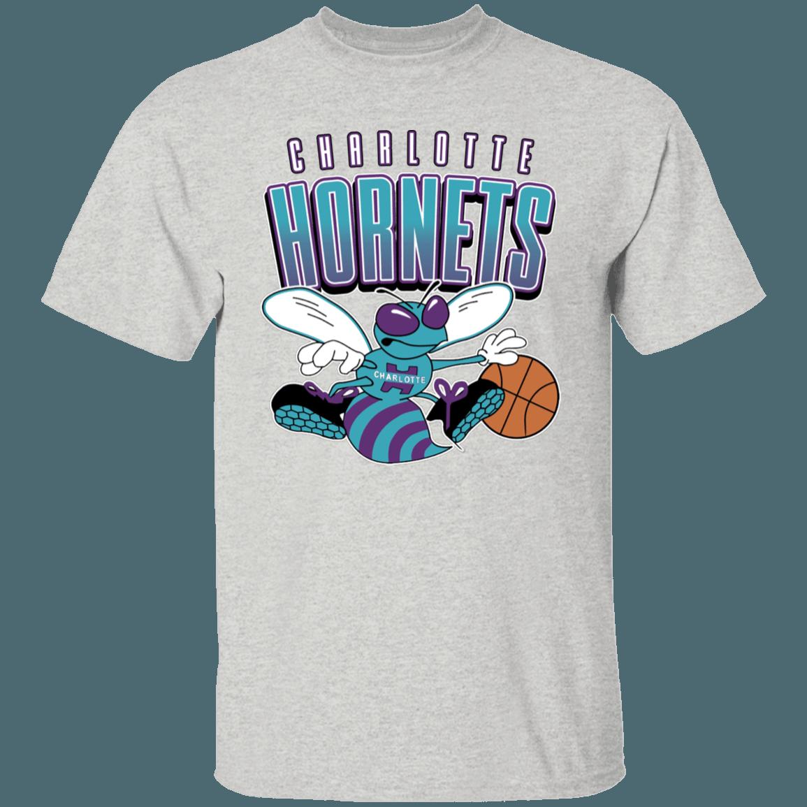 Charlotte Hornets 90's Vintage NBA Fan T-Shirt Sweatshirt Hoodie - Image 3
