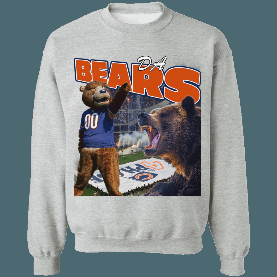Chicago Bears DA BEARS Vintage NFL Crewneck Sweatshirt Hoodie Shirt Gifts for NFL Fans