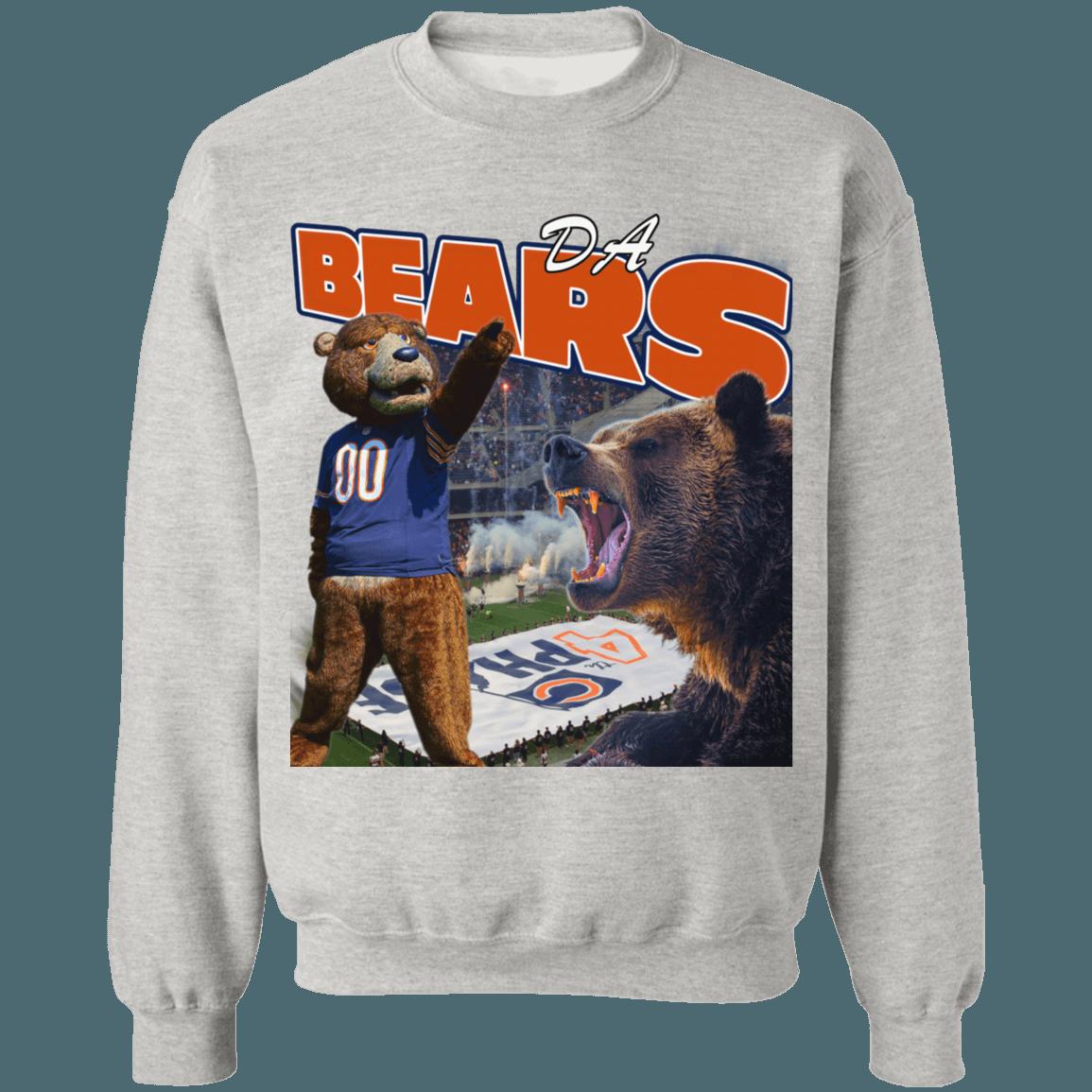 Chicago Bears DA BEARS Vintage NFL Crewneck Sweatshirt Hoodie Shirt Gifts for NFL Fans - Image 3