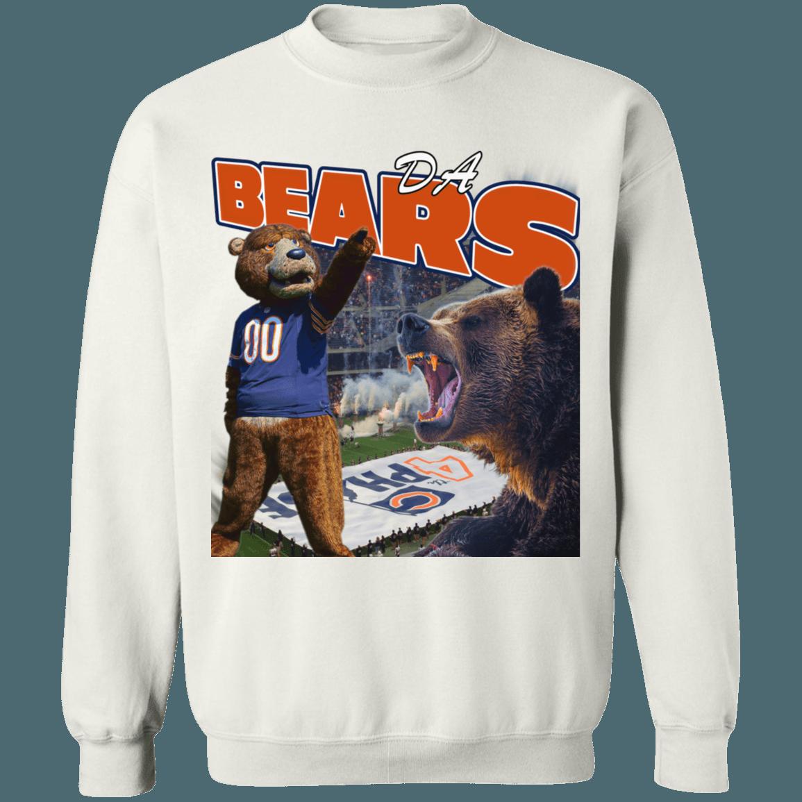 Chicago Bears DA BEARS Vintage NFL Crewneck Sweatshirt Hoodie Shirt Gifts for NFL Fans - Image 4