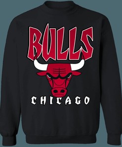 Chicago Bulls GRADIENT Retro NBA Vintage Sweatshirt Hoodie Shirt For NBA Fans