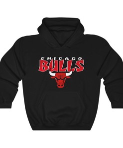 Chicago Bulls Vintage 90's NBA Sweatshirt Hoodie Shirt For NBA Fans