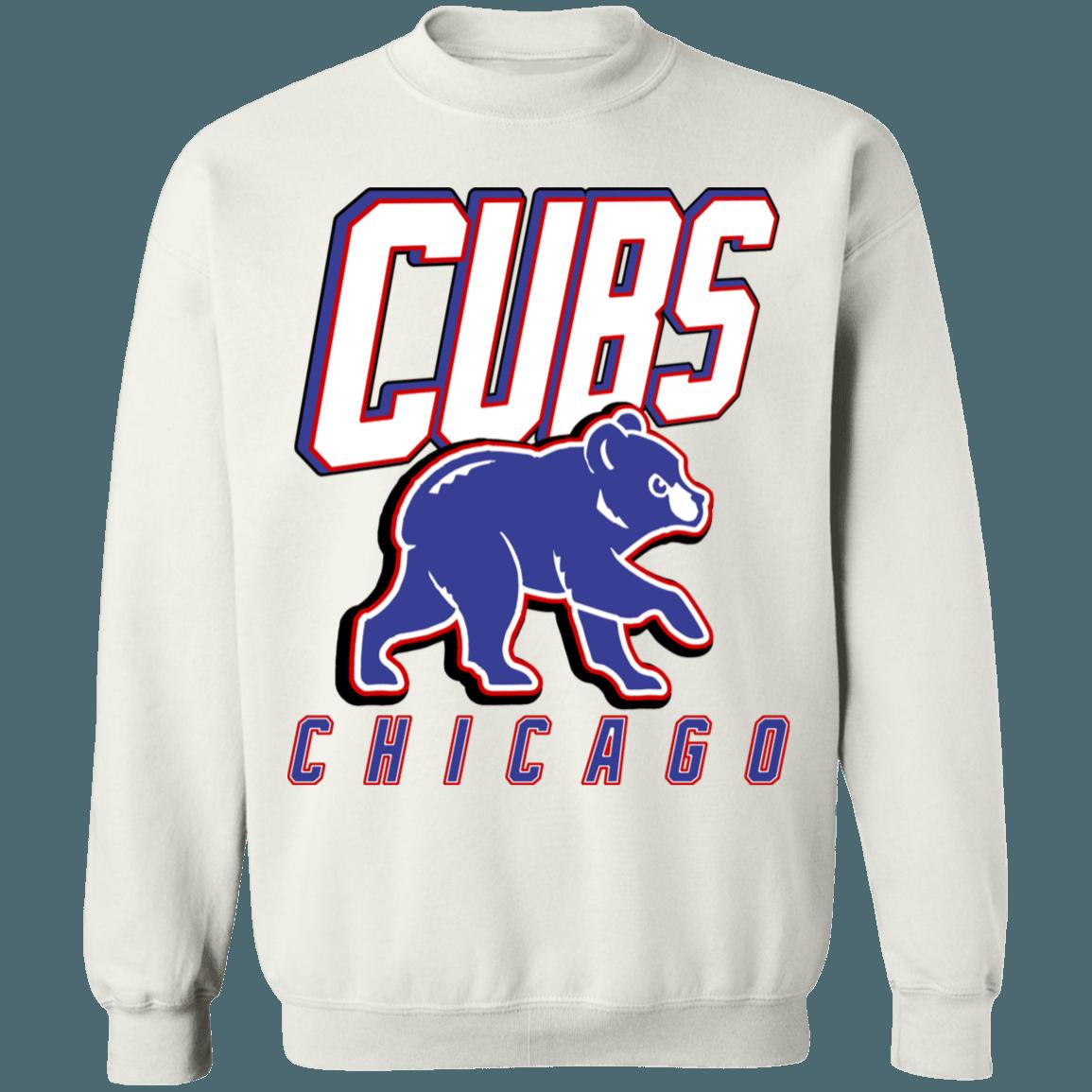 Chicago Cubs BABY BEAR Retro MLB Crewneck Sweatshirt Hoodie Shirt for Baseball Fans - Image 3