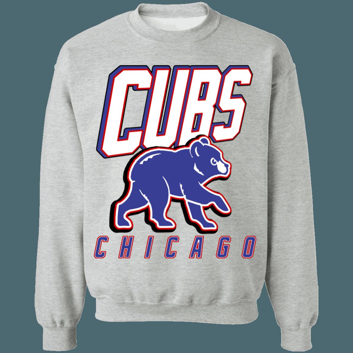 Chicago Cubs BABY BEAR Retro MLB Crewneck Sweatshirt Hoodie Shirt for Baseball Fans - Image 4