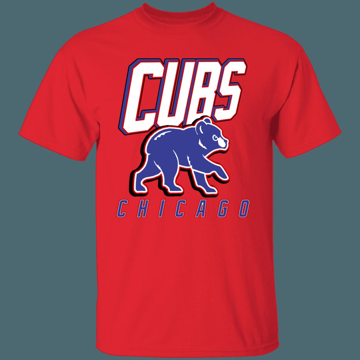 Chicago Cubs BABY BEAR Retro MLB T-Shirt Sweatshirt Hoodie Gifts for Baseball Fans