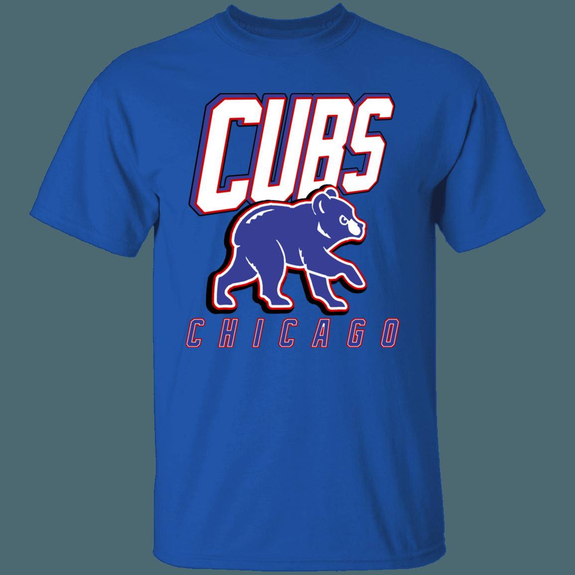 Chicago Cubs BABY BEAR Retro MLB T-Shirt Sweatshirt Hoodie Gifts for Baseball Fans - Image 2