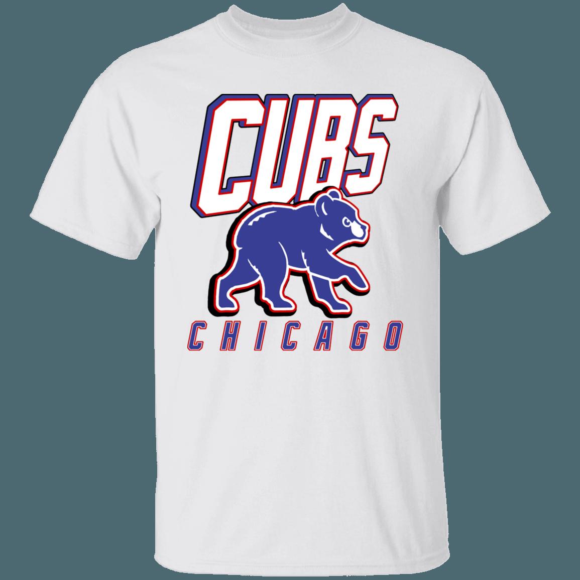 Chicago Cubs BABY BEAR Retro MLB T-Shirt Sweatshirt Hoodie Gifts for Baseball Fans - Image 3