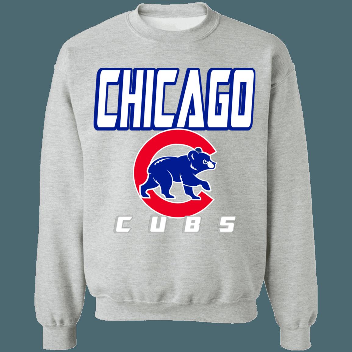Chicago Cubs Retro MLB Crewneck Sweatshirt Hoodie Shirt for Baseball Fans - Image 3