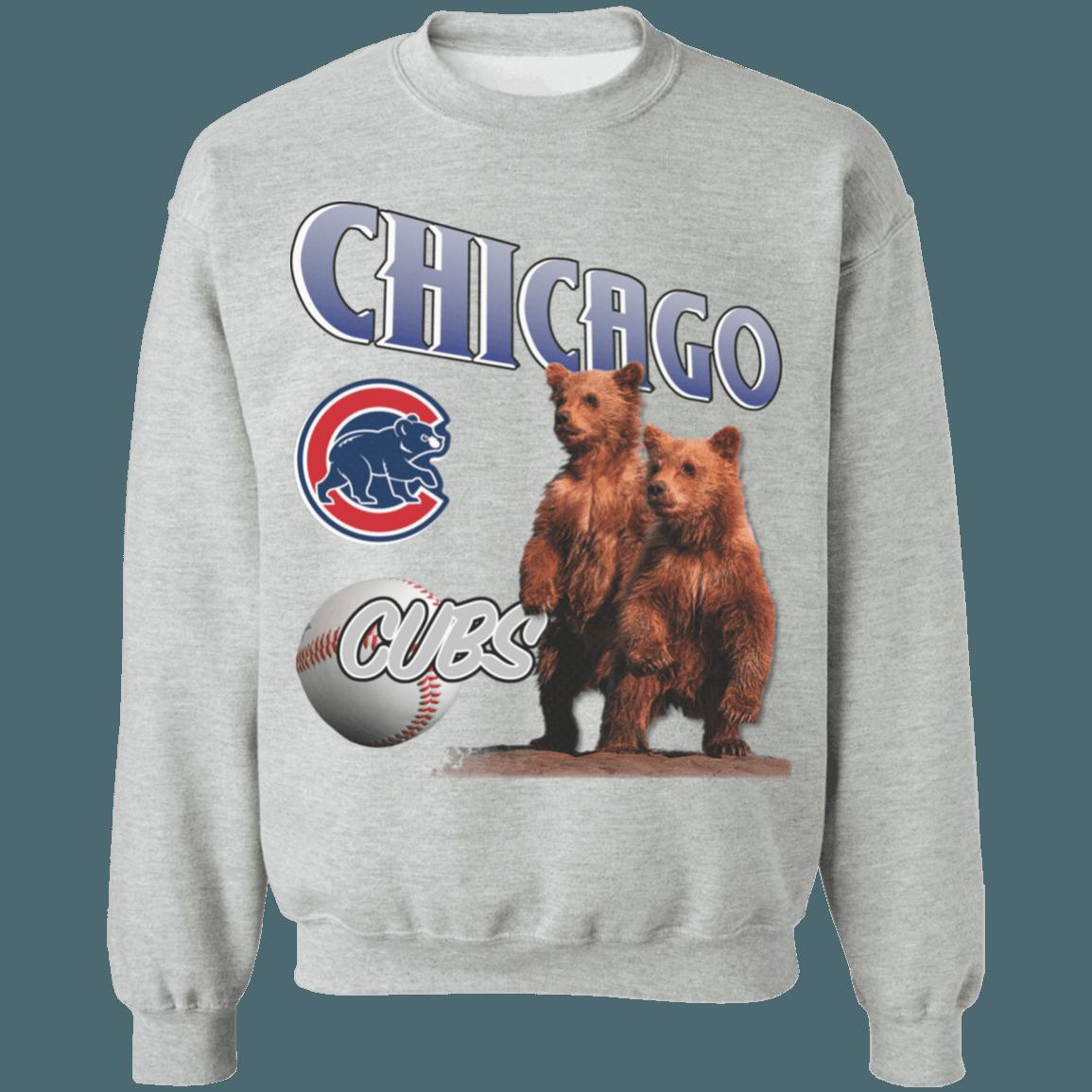 Chicago Cubs Vintage 90's MLB Crewneck Sweatshirt Hoodie Shirt for Baseball Fans - Image 3