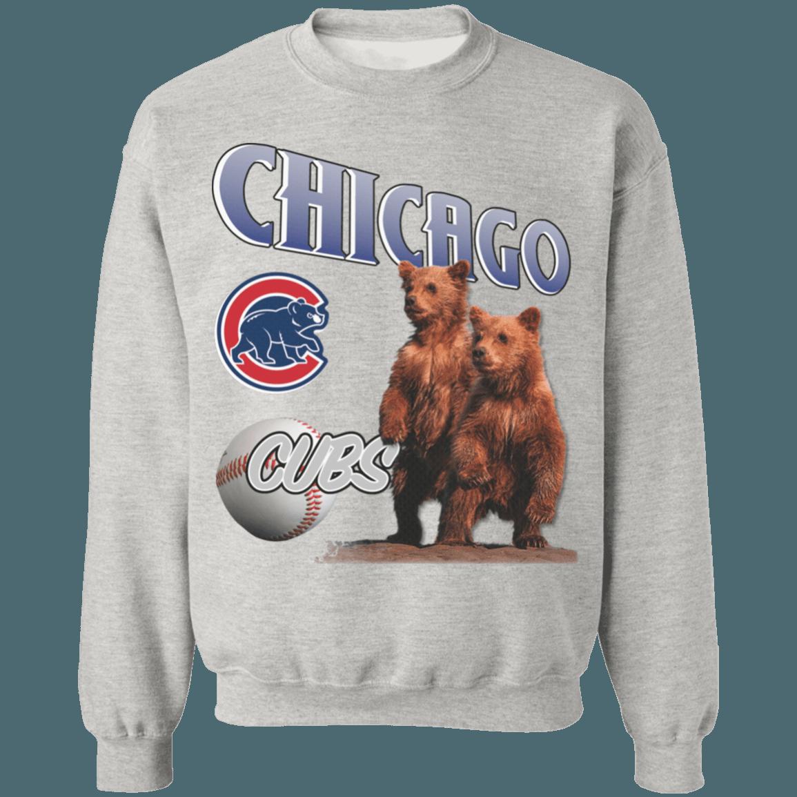 Chicago Cubs Vintage 90's MLB Crewneck Sweatshirt Hoodie Shirt for Baseball Fans - Image 4