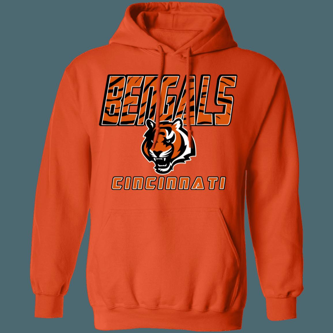 Cincinnati Bengals Retro NFL Hoodie Sweatshirt Sport Shirt - Image 2
