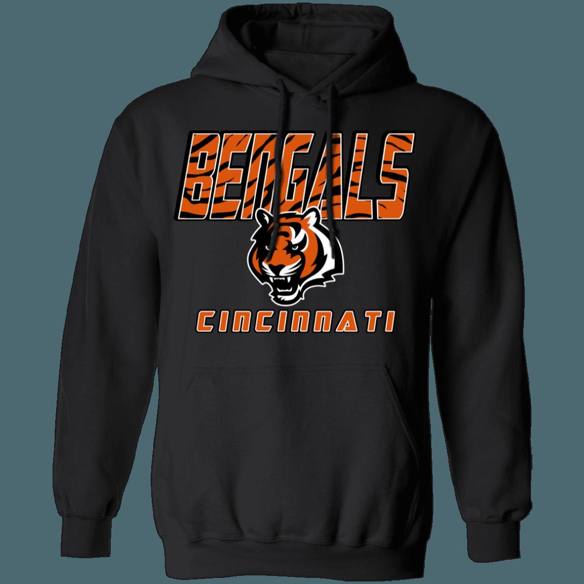 Cincinnati Bengals Retro NFL Hoodie Sweatshirt Sport Shirt - Image 3