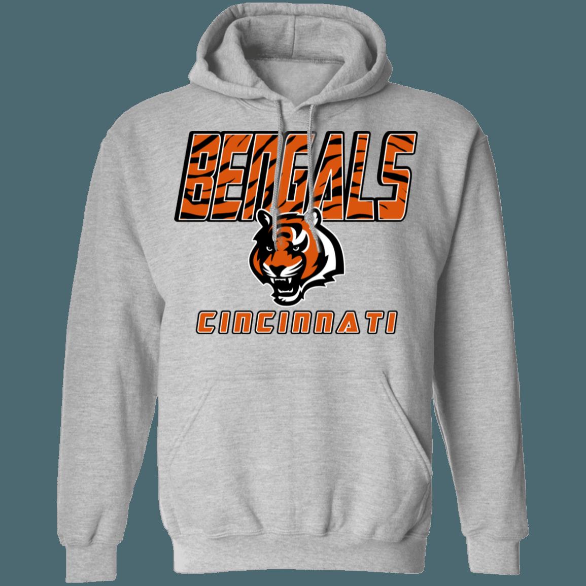 Cincinnati Bengals Retro NFL Hoodie Sweatshirt Sport Shirt - Image 4