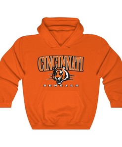 Cincinnati Bengals Retro NFL Unisex Hoodie Sweatshirt Sport Shirt