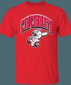 Cincinnati Reds Vintage MLB T-Shirt Sweatshirt Hoodie Gifts for Baseball Fans
