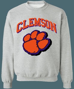 Clemson Tigers Vintage NCAA Sweatshirt Hoodie Shirt For Fans