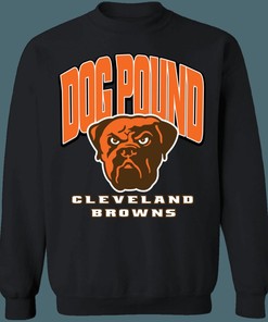 Cleveland Browns DOG POUND Vintage NFL American Football Lover Sweatshirt Hoodie