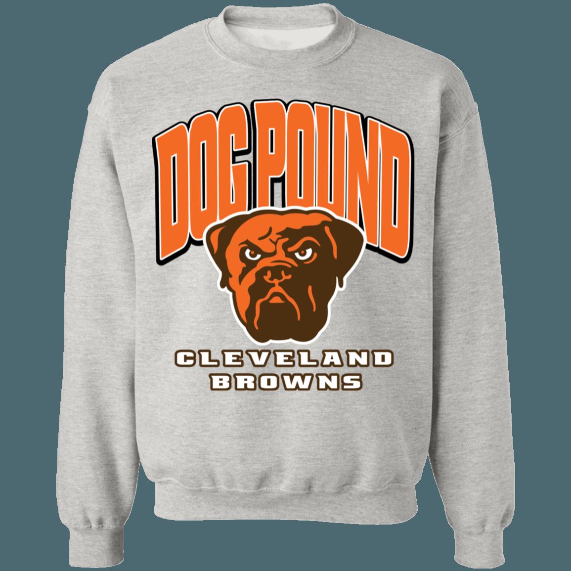 Cleveland Browns DOG POUND Vintage NFL American Football Lover Sweatshirt Hoodie - Image 2