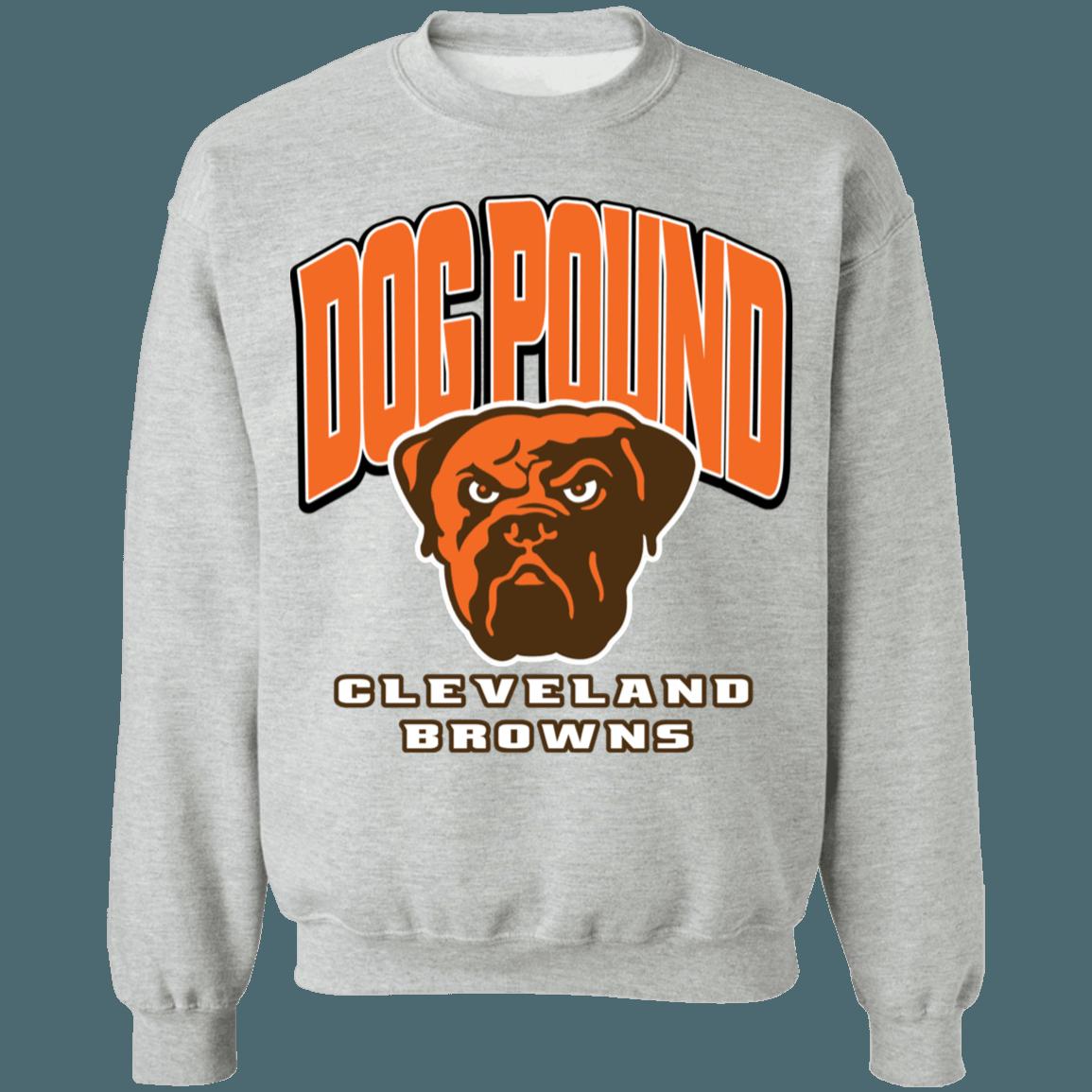 Cleveland Browns DOG POUND Vintage NFL American Football Lover Sweatshirt Hoodie - Image 3