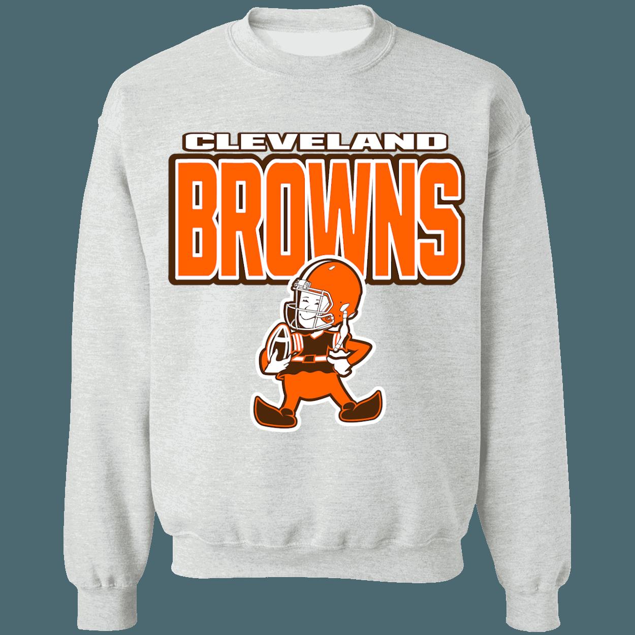 Cleveland Browns Retro NFL American Football Lover Sweatshirt Hoodie - Image 3
