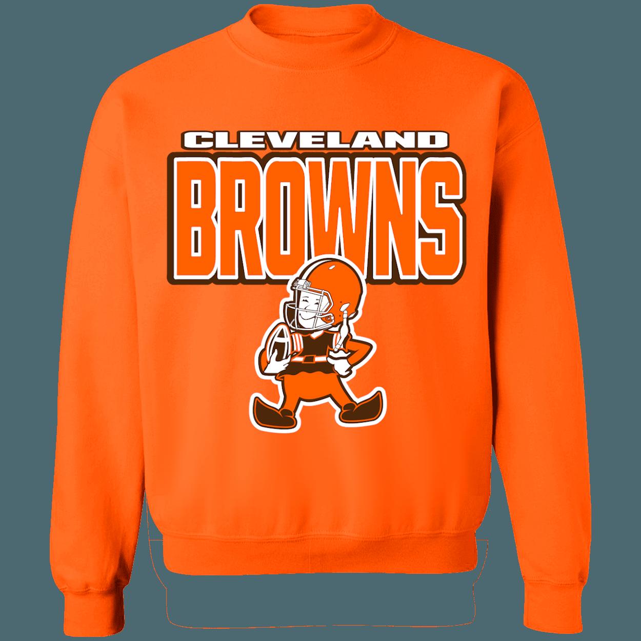 Cleveland Browns Retro NFL American Football Lover Sweatshirt Hoodie - Image 4