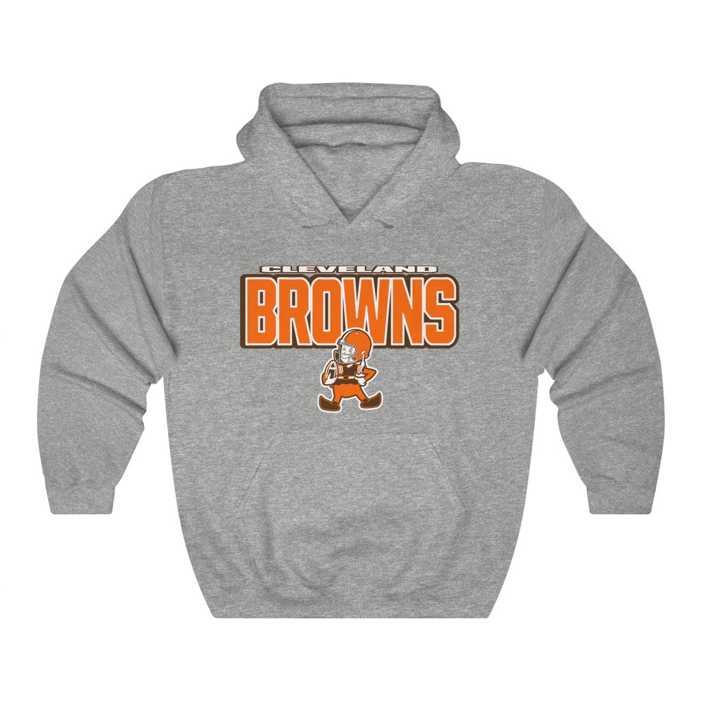 Cleveland Browns Retro NFL Unisex Hoodie Sweatshirt Sport Shirt - Image 4