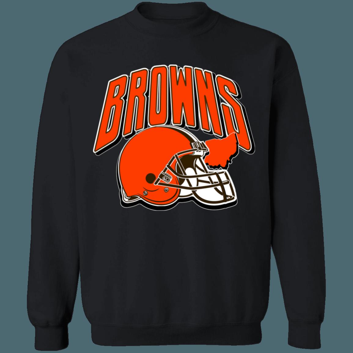 Cleveland Browns Vintage NFL American Football Lover Sweatshirt Hoodie - Image 2