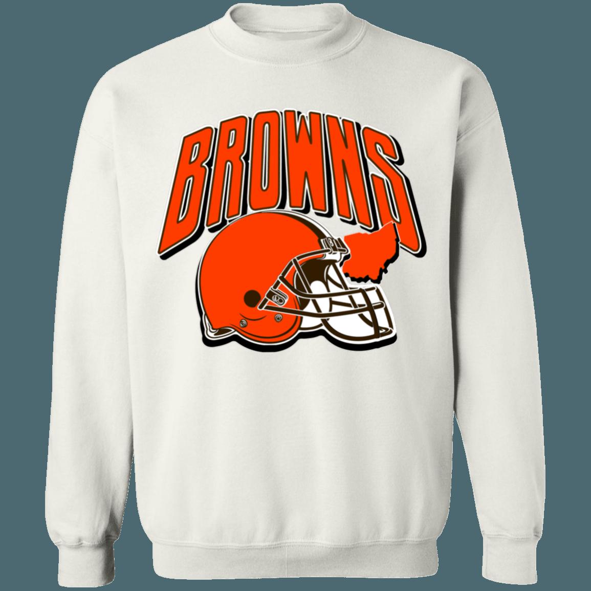 Cleveland Browns Vintage NFL American Football Lover Sweatshirt Hoodie - Image 3