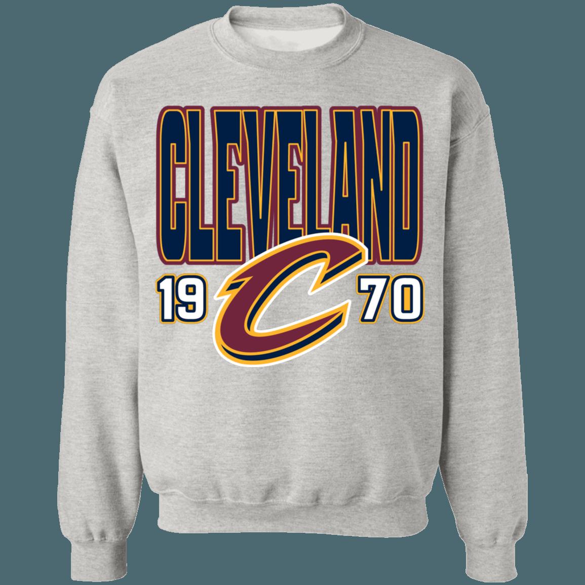 Cleveland Cavaliers Vintage NBA Crewneck Sweatshirt Hoodie Shirt for NBA Fans - Image 4