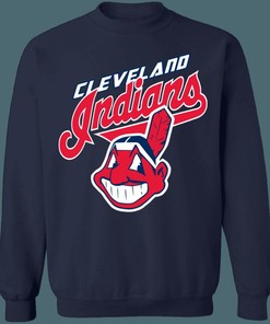 Cleveland Guardians Chief Wahoo Vintage MLB Unisex Sweatshirt Hoodie Shirt