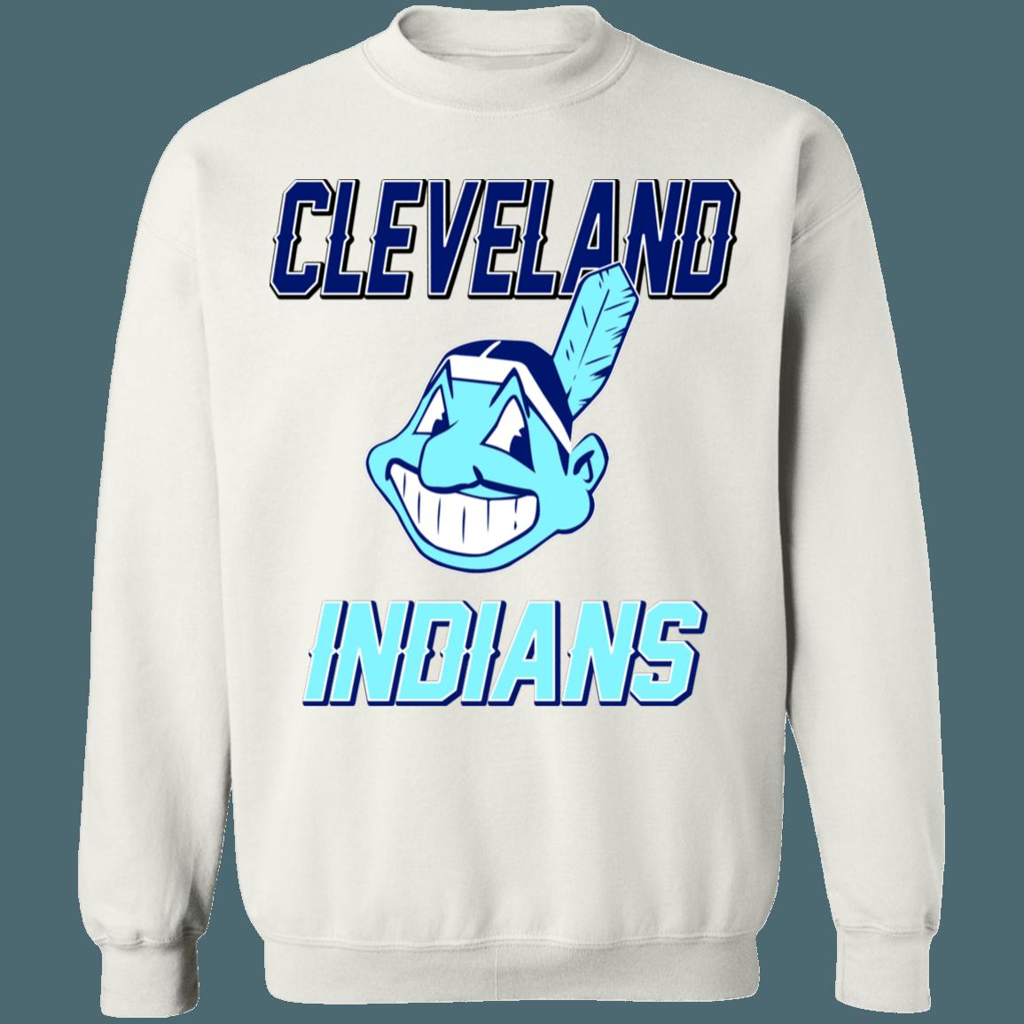 Cleveland Guardians Icy Wahoo Vintage MLB Crewneck Sweatshirt Hoodie Shirt for Baseball Fans - Image 2