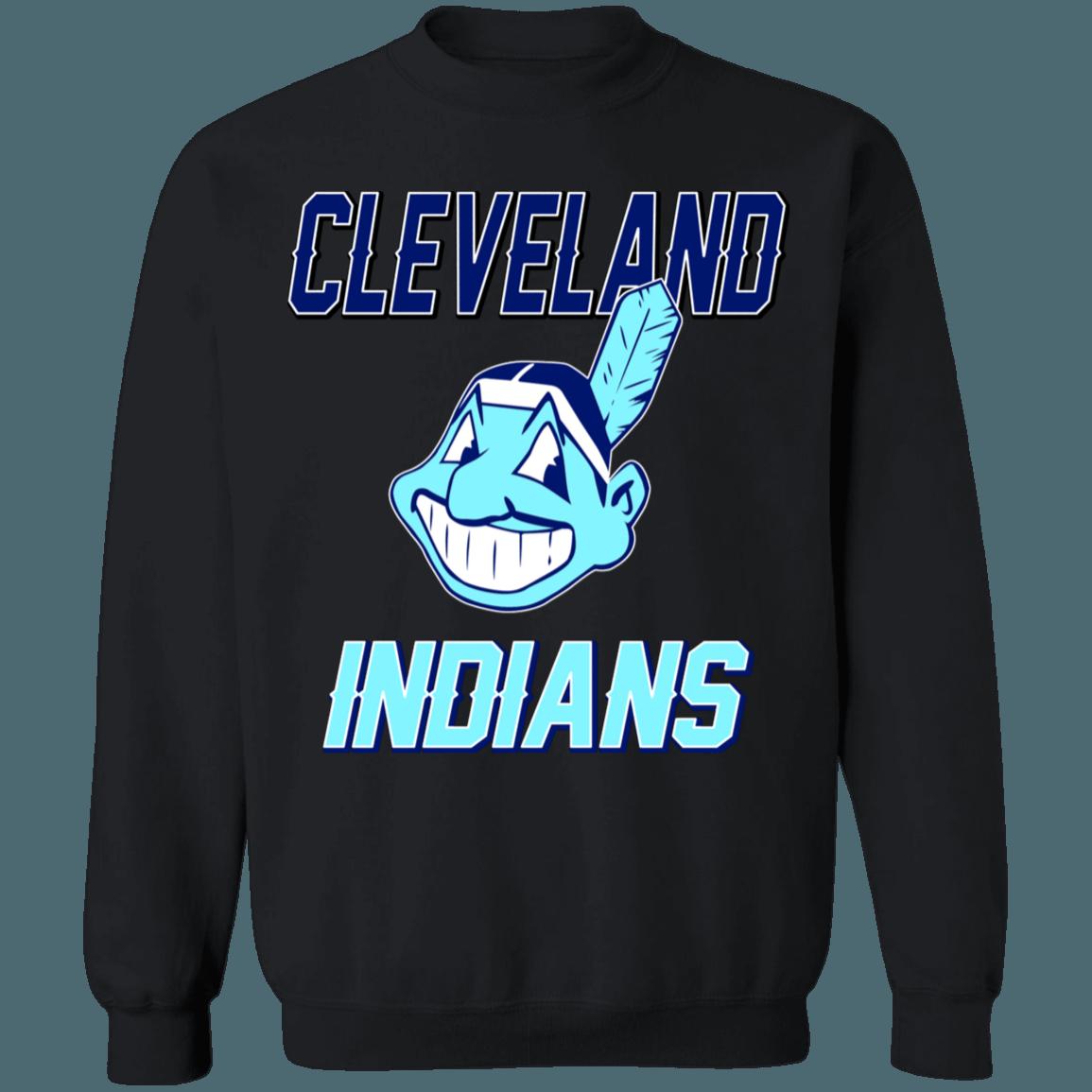 Cleveland Guardians Icy Wahoo Vintage MLB Crewneck Sweatshirt Hoodie Shirt for Baseball Fans - Image 3