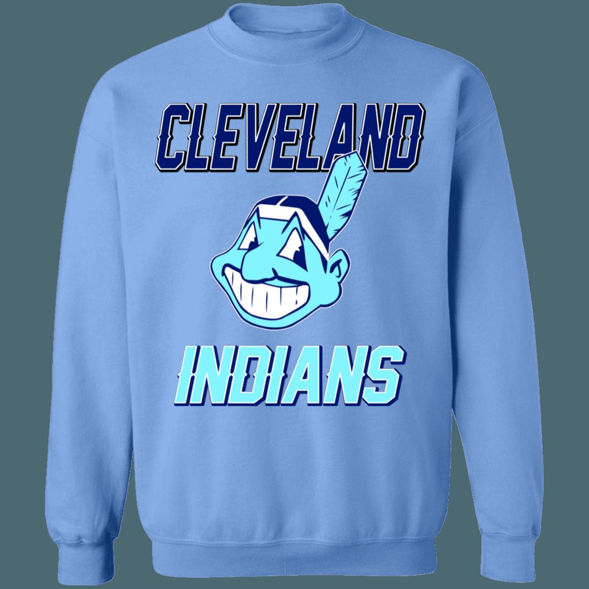 Cleveland Guardians Icy Wahoo Vintage MLB Crewneck Sweatshirt Hoodie Shirt for Baseball Fans - Image 4