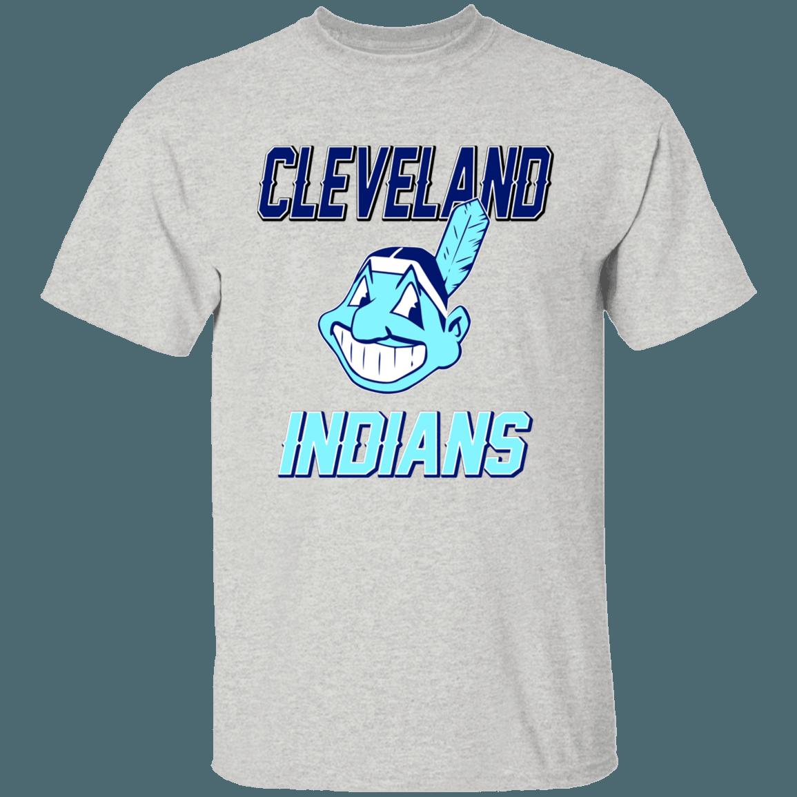 Cleveland Indians Icy Wahoo Retro MLB T-Shirt Sweatshirt Hoodie Gifts for Baseball Fans - Image 2