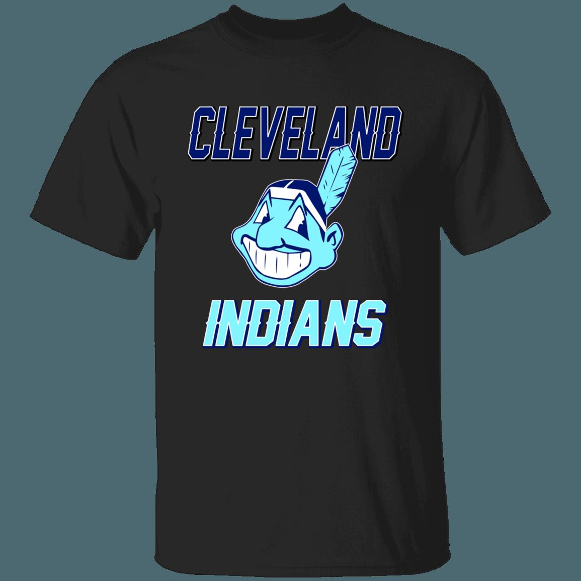 Cleveland Indians Icy Wahoo Retro MLB T-Shirt Sweatshirt Hoodie Gifts for Baseball Fans - Image 3