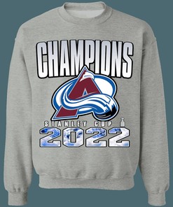 Colorado Avalanche 2022 Stanley Cup Champions Retro NHL Sweatshirt Hoodie TShirt For Hockey Lovers
