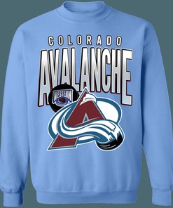 Colorado Avalanche 90's Retro NHL Sweatshirt Hoodie TShirt For Hockey Lovers