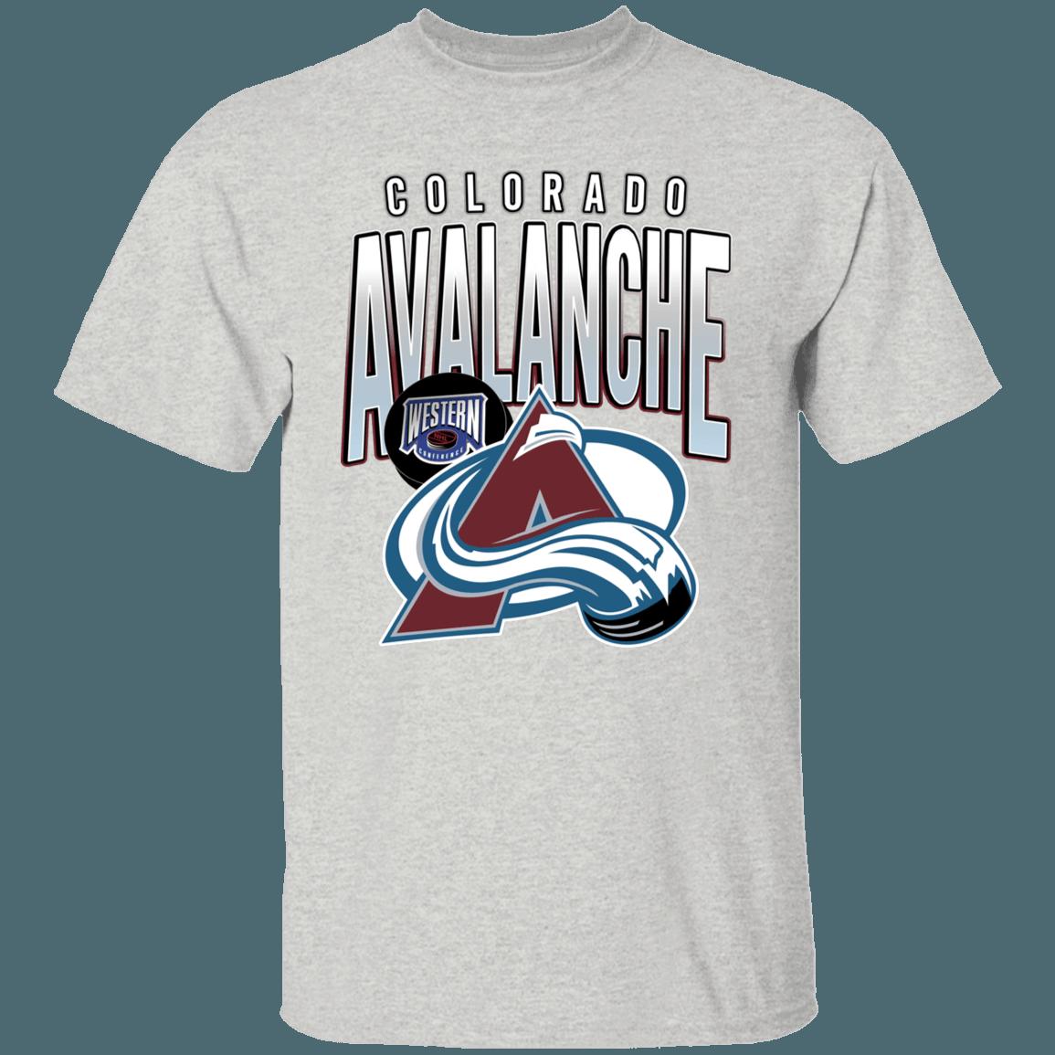 Colorado Avalanche 90's Retro NHL T-Shirt Sweatshirt Hoodie National Hockey League Shirt