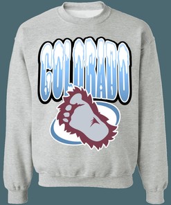 Colorado Avalanche BIG FOOT Retro NHL Sweatshirt Hoodie TShirt For Hockey Lovers
