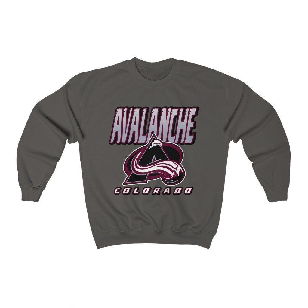 Colorado Avalanche BLACKOUT Retro NHL Sweatshirt Hoodie TShirt For Hockey Lovers