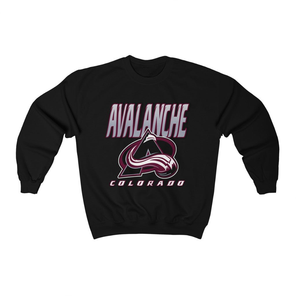 Colorado Avalanche BLACKOUT Retro NHL Sweatshirt Hoodie TShirt For Hockey Lovers - Image 4