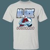 Colorado Avalanche Snowy Peaks Retro NHL T-Shirt Sweatshirt Hoodie National Hockey League Shirt