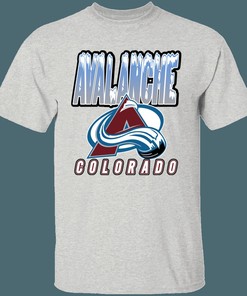 Colorado Avalanche Snowy Peaks Retro NHL T-Shirt Sweatshirt Hoodie National Hockey League Shirt