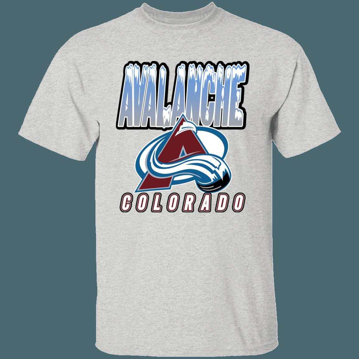 Colorado Avalanche Snowy Peaks Retro NHL T-Shirt Sweatshirt Hoodie National Hockey League Shirt