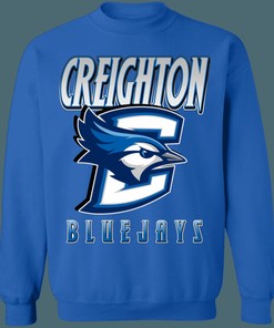 Creighton Blue Jays Vintage NCAA Sweatshirt Hoodie Shirt For Fans